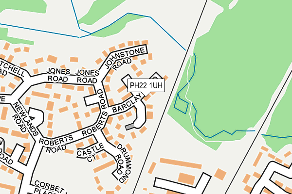 PH22 1UH map - OS OpenMap – Local (Ordnance Survey)