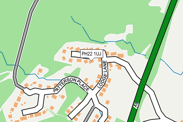 PH22 1UJ map - OS OpenMap – Local (Ordnance Survey)