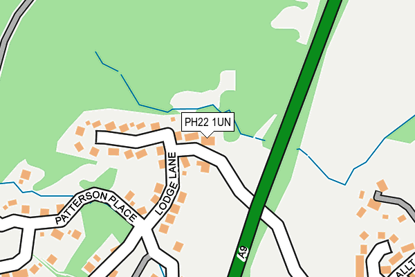PH22 1UN map - OS OpenMap – Local (Ordnance Survey)
