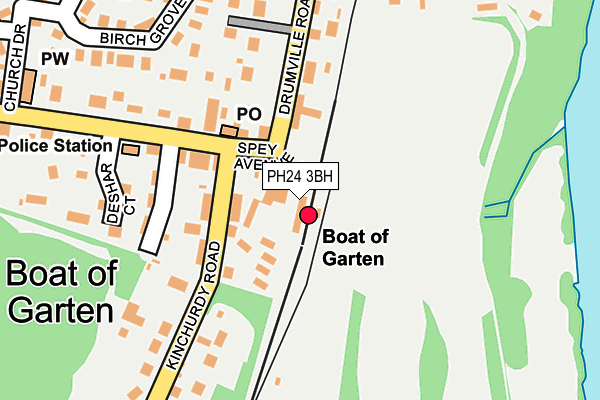 PH24 3BH map - OS OpenMap – Local (Ordnance Survey)