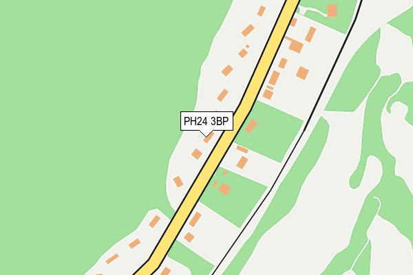 PH24 3BP map - OS OpenMap – Local (Ordnance Survey)