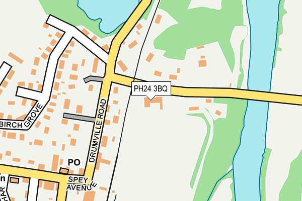PH24 3BQ map - OS OpenMap – Local (Ordnance Survey)