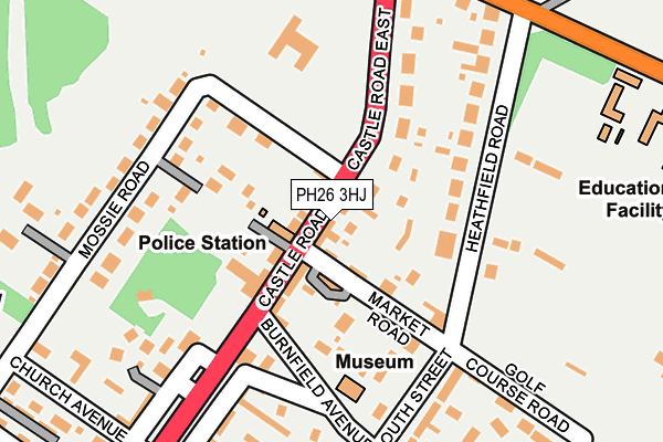 PH26 3HJ map - OS OpenMap – Local (Ordnance Survey)