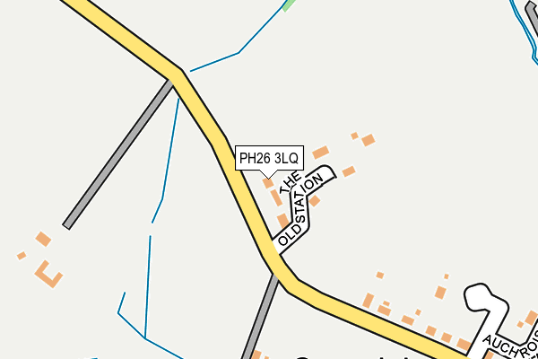 PH26 3LQ map - OS OpenMap – Local (Ordnance Survey)