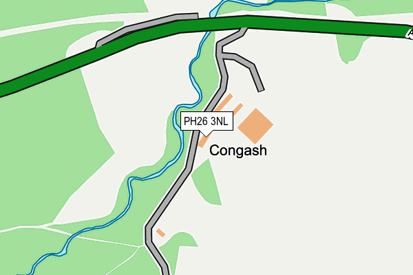 PH26 3NL map - OS OpenMap – Local (Ordnance Survey)
