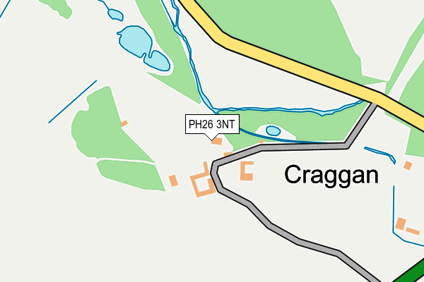 PH26 3NT map - OS OpenMap – Local (Ordnance Survey)