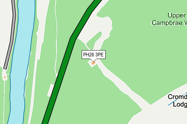 PH26 3PE map - OS OpenMap – Local (Ordnance Survey)