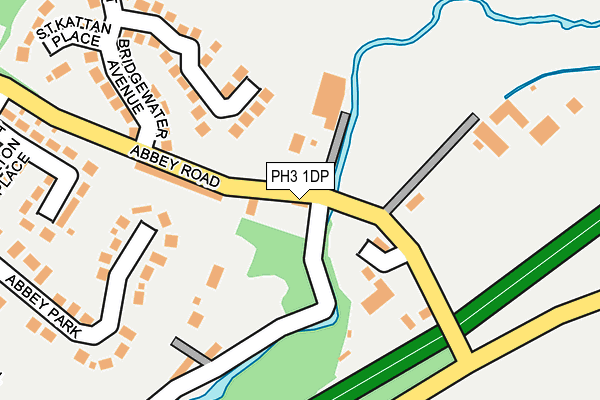 PH3 1DP map - OS OpenMap – Local (Ordnance Survey)