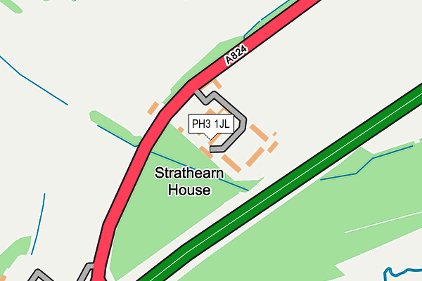 PH3 1JL map - OS OpenMap – Local (Ordnance Survey)