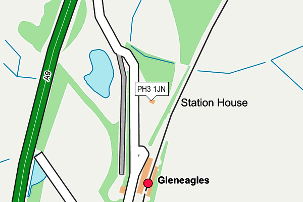 PH3 1JN map - OS OpenMap – Local (Ordnance Survey)