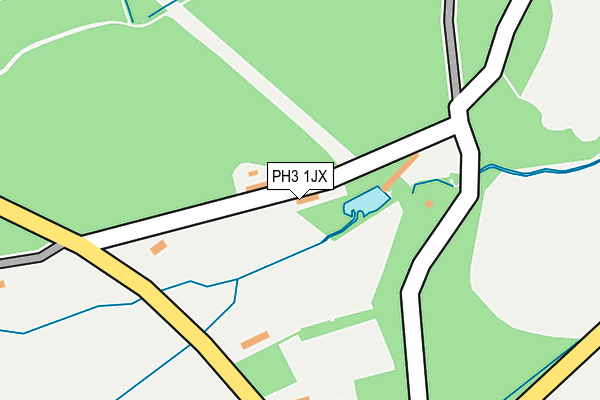 PH3 1JX map - OS OpenMap – Local (Ordnance Survey)