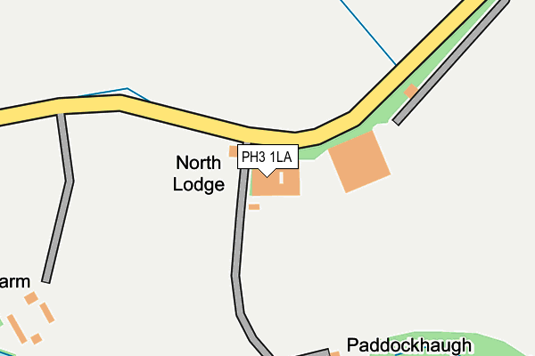 PH3 1LA map - OS OpenMap – Local (Ordnance Survey)