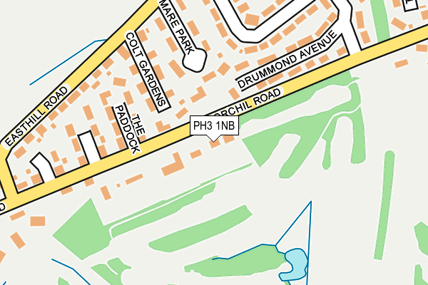 Map of PHRASERS LIMITED at local scale