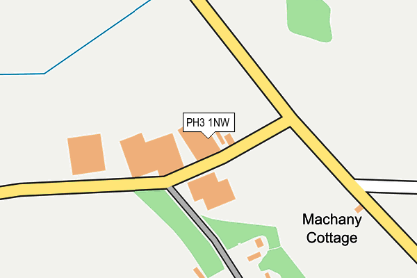 PH3 1NW map - OS OpenMap – Local (Ordnance Survey)