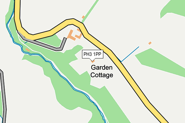 PH3 1PP map - OS OpenMap – Local (Ordnance Survey)