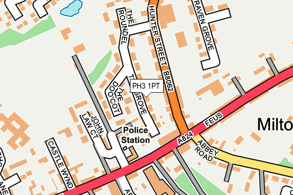 PH3 1PT map - OS OpenMap – Local (Ordnance Survey)