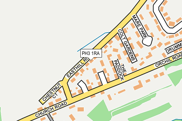 PH3 1RA map - OS OpenMap – Local (Ordnance Survey)