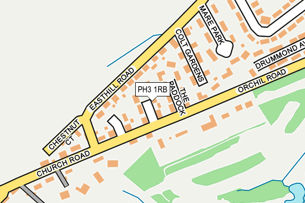 PH3 1RB map - OS OpenMap – Local (Ordnance Survey)
