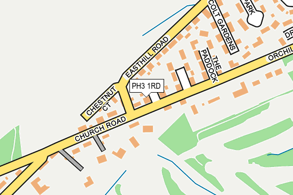 PH3 1RD map - OS OpenMap – Local (Ordnance Survey)