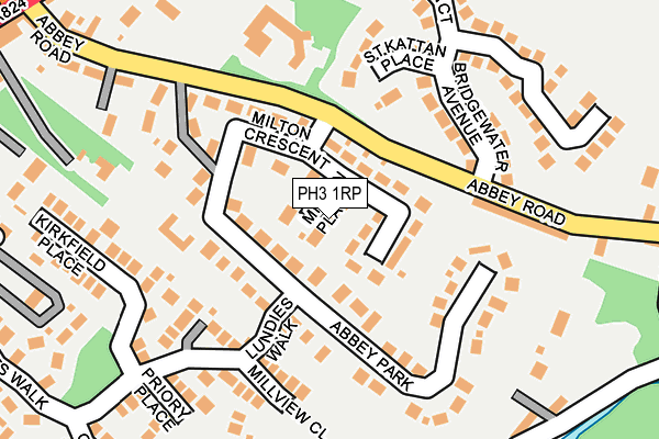 PH3 1RP map - OS OpenMap – Local (Ordnance Survey)