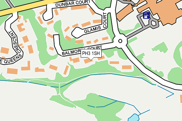 PH3 1SH map - OS OpenMap – Local (Ordnance Survey)