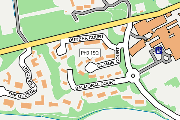 PH3 1SQ map - OS OpenMap – Local (Ordnance Survey)