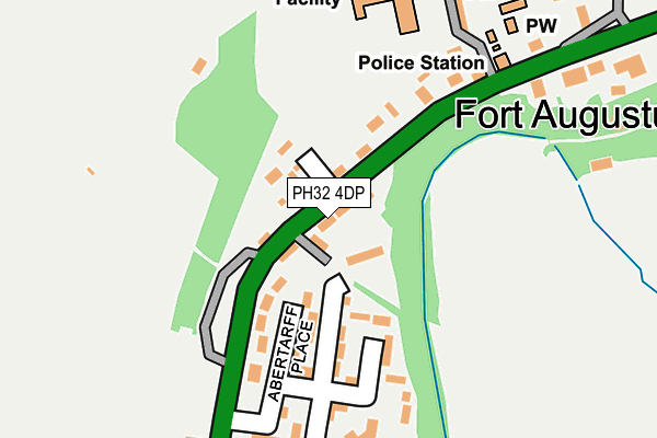 PH32 4DP map - OS OpenMap – Local (Ordnance Survey)