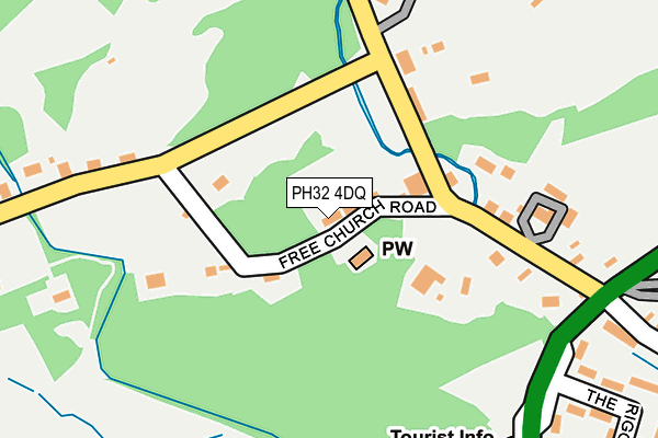 PH32 4DQ map - OS OpenMap – Local (Ordnance Survey)