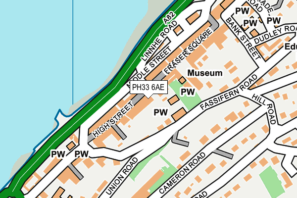 PH33 6AE map - OS OpenMap – Local (Ordnance Survey)