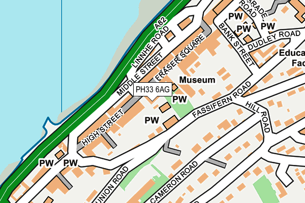 PH33 6AG map - OS OpenMap – Local (Ordnance Survey)