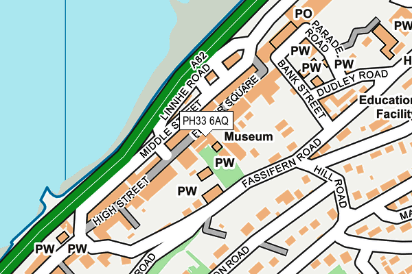 PH33 6AQ map - OS OpenMap – Local (Ordnance Survey)