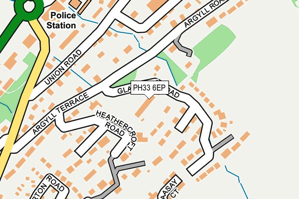 PH33 6EP map - OS OpenMap – Local (Ordnance Survey)