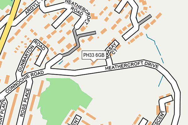 PH33 6GB map - OS OpenMap – Local (Ordnance Survey)