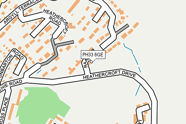 PH33 6GE map - OS OpenMap – Local (Ordnance Survey)