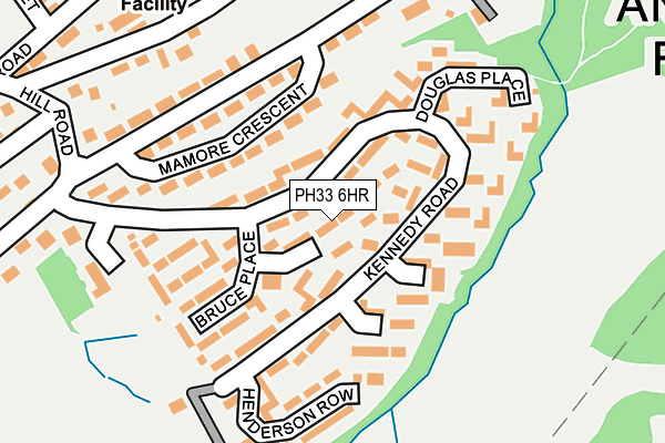 PH33 6HR map - OS OpenMap – Local (Ordnance Survey)