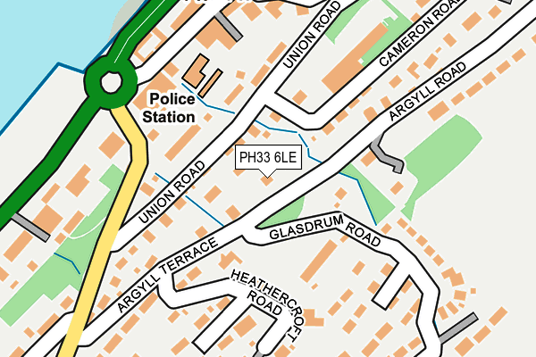 PH33 6LE map - OS OpenMap – Local (Ordnance Survey)