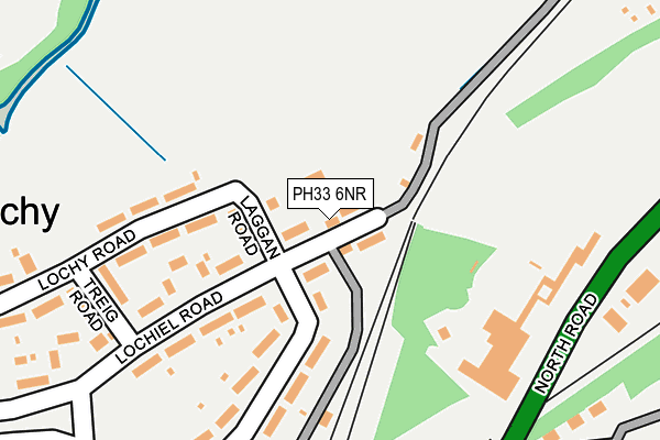 PH33 6NR map - OS OpenMap – Local (Ordnance Survey)