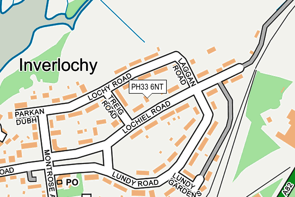 PH33 6NT map - OS OpenMap – Local (Ordnance Survey)