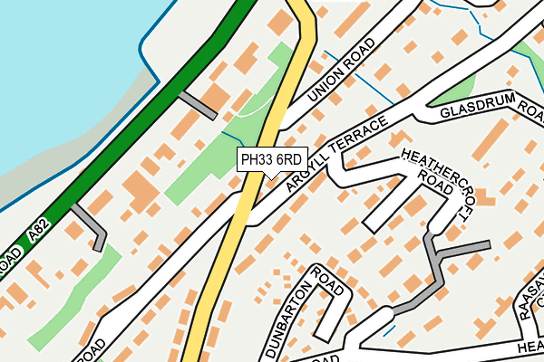 PH33 6RD map - OS OpenMap – Local (Ordnance Survey)