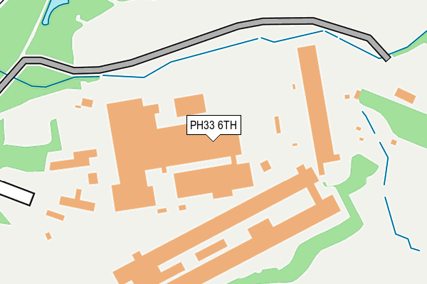 PH33 6TH map - OS OpenMap – Local (Ordnance Survey)
