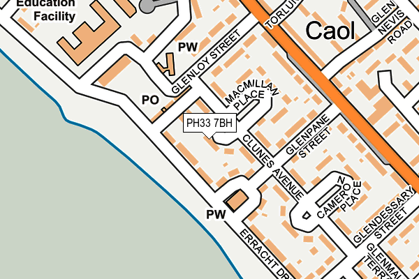 PH33 7BH map - OS OpenMap – Local (Ordnance Survey)