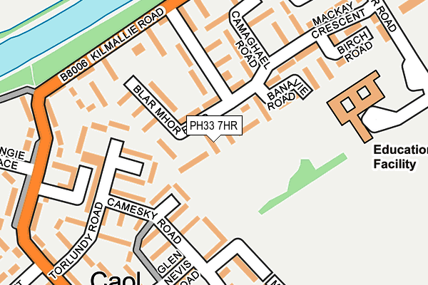 PH33 7HR map - OS OpenMap – Local (Ordnance Survey)