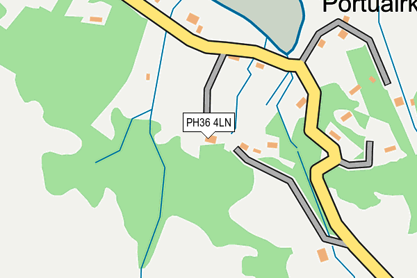 PH36 4LN map - OS OpenMap – Local (Ordnance Survey)