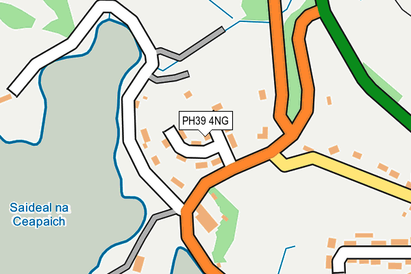 PH39 4NG map - OS OpenMap – Local (Ordnance Survey)