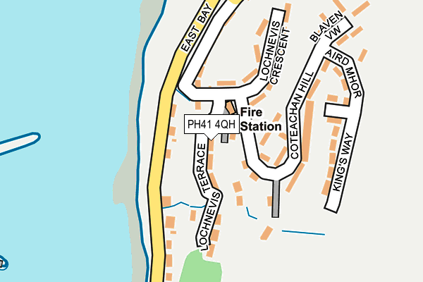 PH41 4QH map - OS OpenMap – Local (Ordnance Survey)