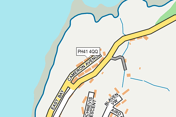 PH41 4QQ map - OS OpenMap – Local (Ordnance Survey)