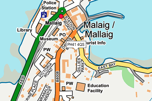 PH41 4QS map - OS OpenMap – Local (Ordnance Survey)