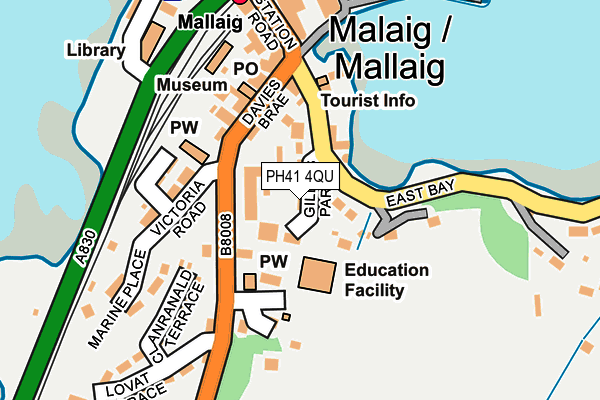 PH41 4QU map - OS OpenMap – Local (Ordnance Survey)