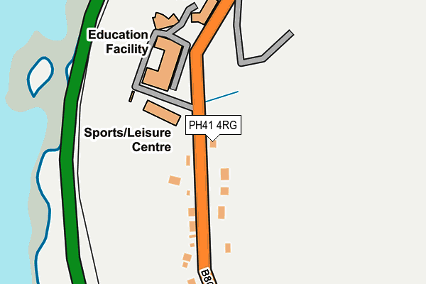 PH41 4RG map - OS OpenMap – Local (Ordnance Survey)