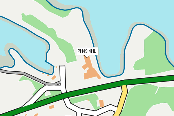 PH49 4HL map - OS OpenMap – Local (Ordnance Survey)